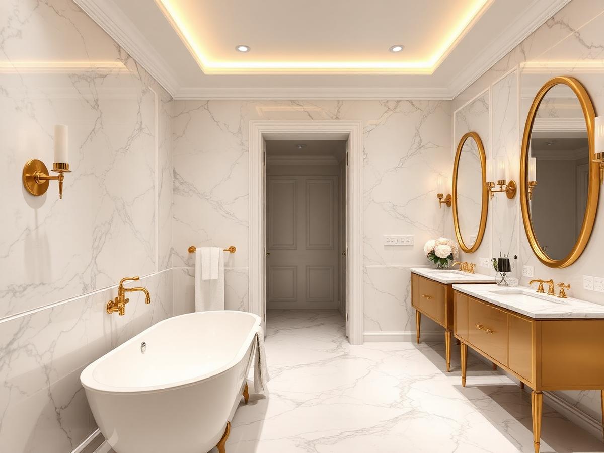 Bathroom renovation — after