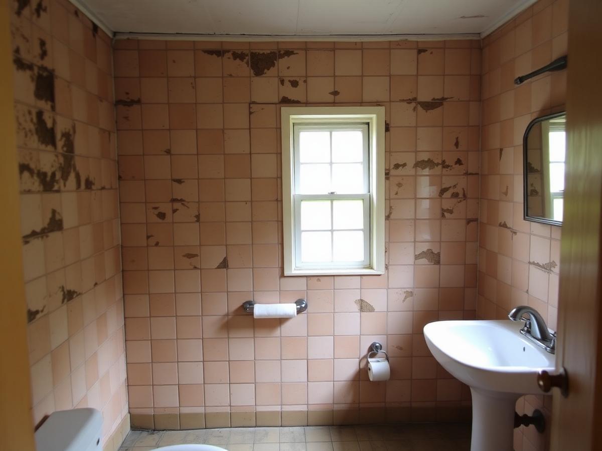Bathroom renovation — before